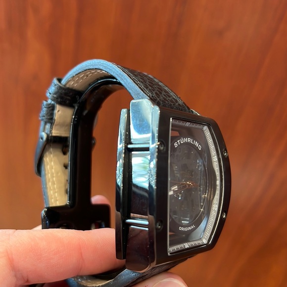 Automatic Skeleton Case Watch STUHRLING WATCH - Picture 4 of 6